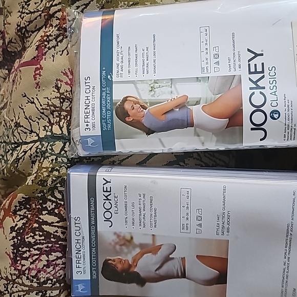 JOCKEY FRENCH CUT PANTIES; 2 Pack Lot - all sz. 5 - 6 pairs total! NWT! - Picture 2 of 2